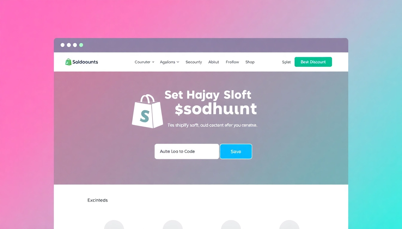 Shopify bulk discount code generator interface showcasing vibrant design and ease of use for creating codes.